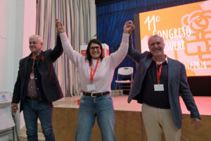 Ana González es proclamada nueva secretaria general del PSOE El Hierro en sustitución de Alpidio Armas, que no renovará su candidatura al Cabildo Insular