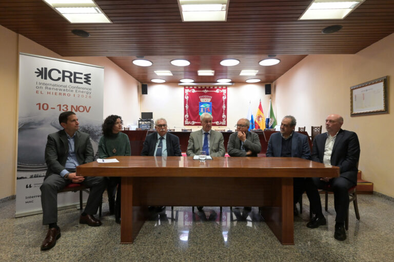 Gorona del Viento, Universidad de La Laguna y Cabildo de El Hierro, organizan en noviembre la I International Conference on Renewable Energy El Hierro 2026