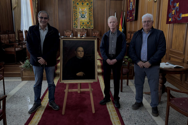 El Ayuntamiento de Valverde adquiere un retrato de Don Esteban Fernández Salazar y Frías, un personaje ligado a la memoria del municipio