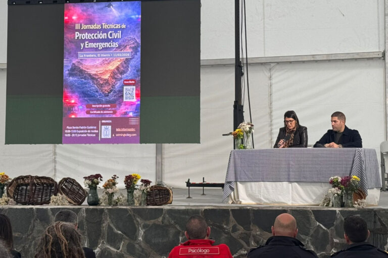 Las III Jornadas Técnicas Insulares de Protección Civil y Emergencias reúnen a casi un centenar de profesionales del sector
