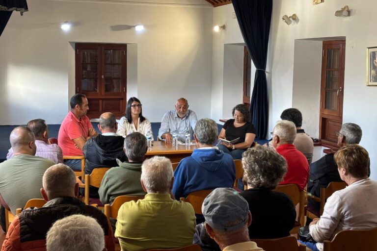 El Cabildo regulariza el consumo y restituye el suministro de agua de riego a la Comunidad de Regantes de San Andrés-Isora