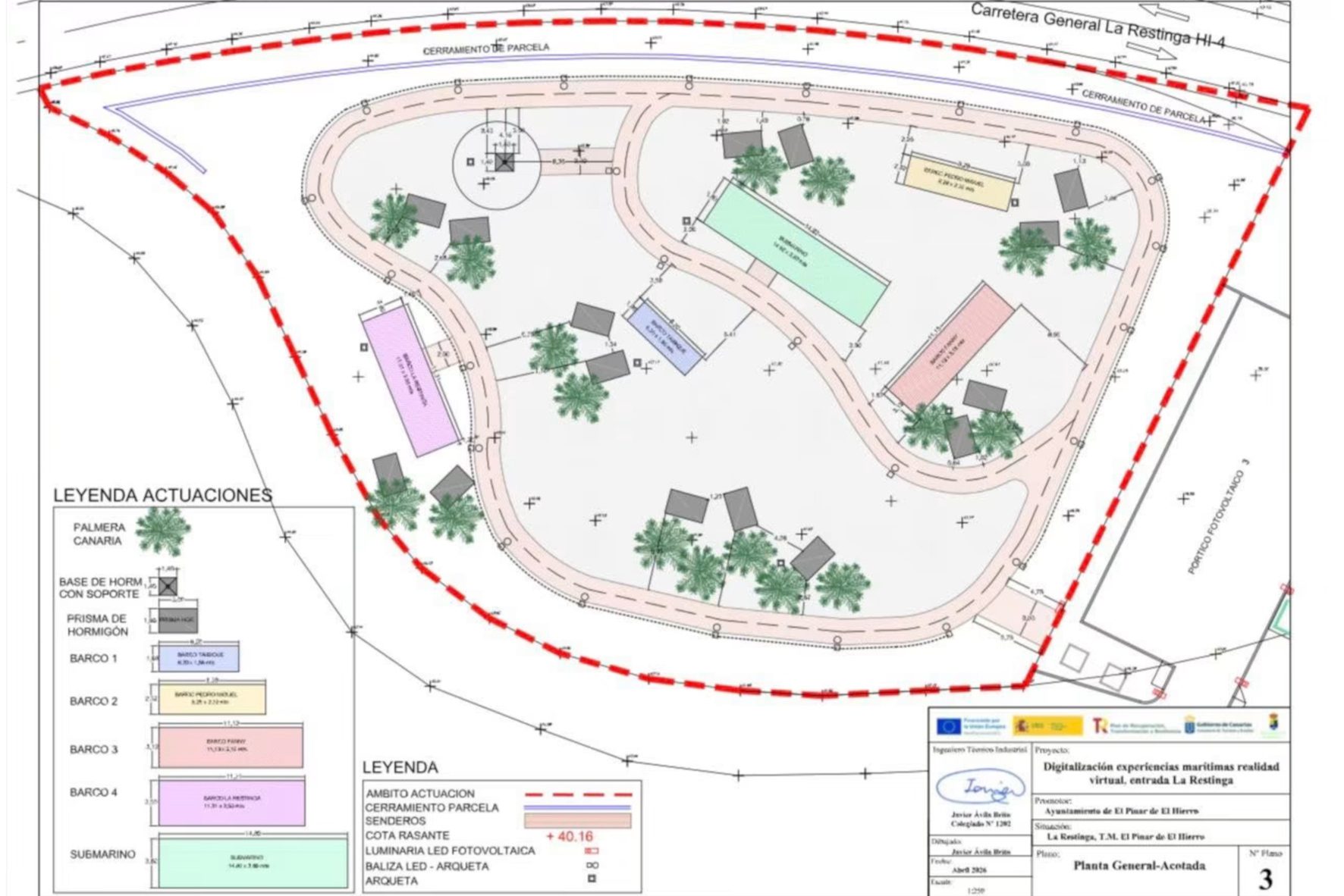 El Ayuntamiento de El Pinar de El Hierro adjudica la ejecución de un parque interactivo en la entrada de La Restinga