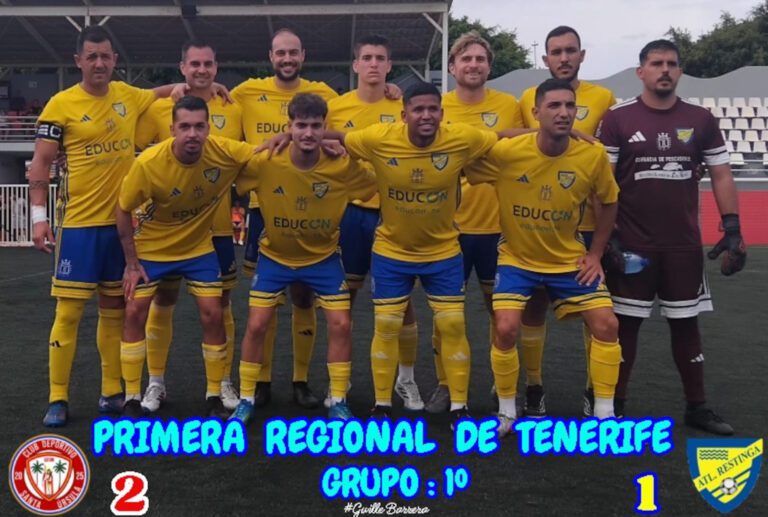 Listán Santa Úrsula 2 – Atlético Restinga 1