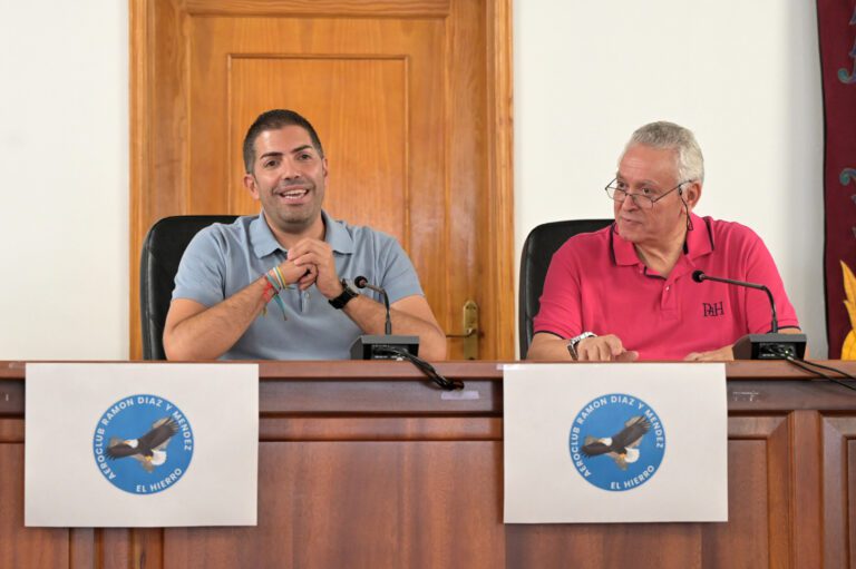 Se presenta el “Aeroclub Ramón Díaz y Méndez”, el primer aeroclub de El Hierro