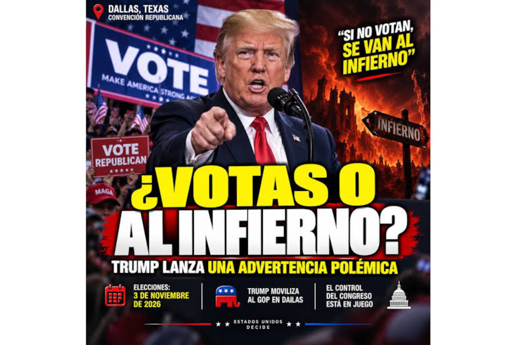Elecciones en USA el 3 de noviembre